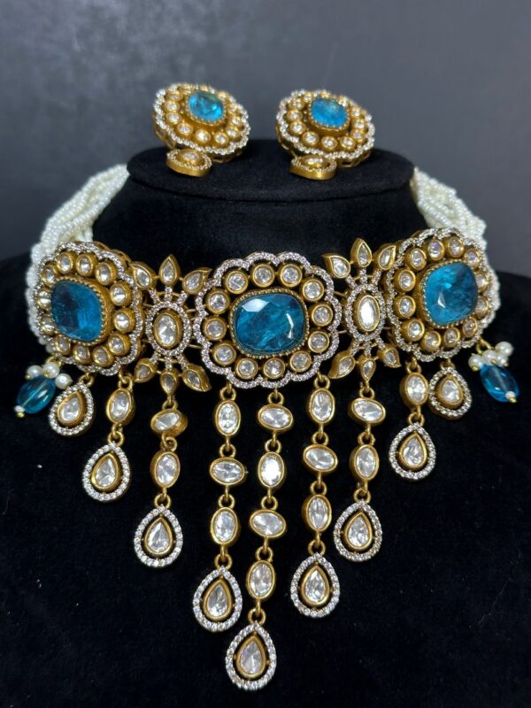 Victorian-Style Choker & Earrings Set, Bold & Beautiful