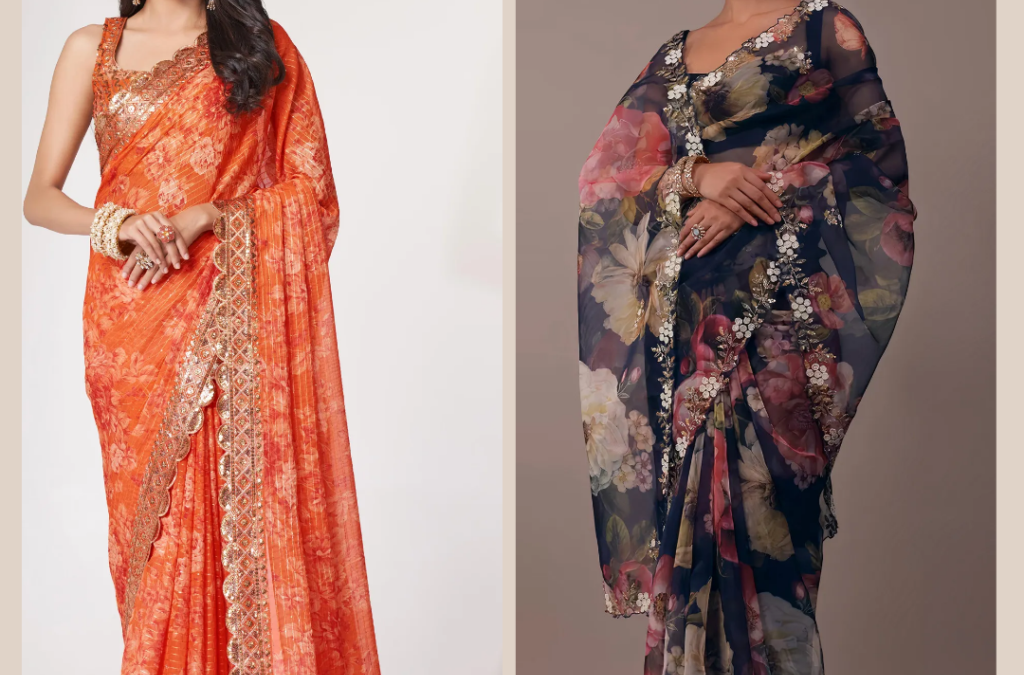 Digital Print Sarees: 5 Best Printed Sarees to Buy Online